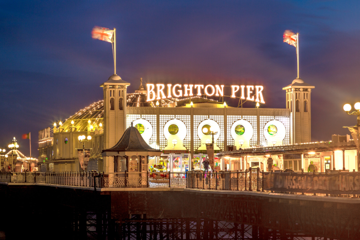 Brighton Pier i England