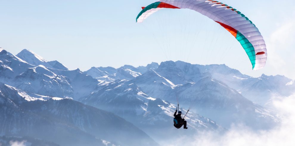 Paragliding i Alperna